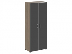 Шкаф высокий широкий Ялта LT.ST-1.10 R black